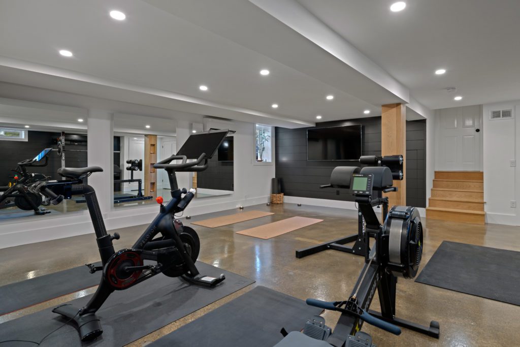 in home exercise room